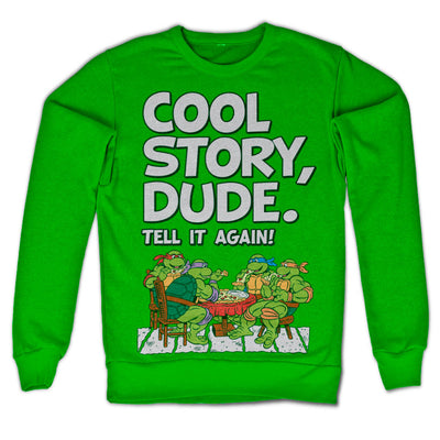Teenage Mutant Ninja Turtles - TMNT - Cool Story Dude Sweatshirt (Green)