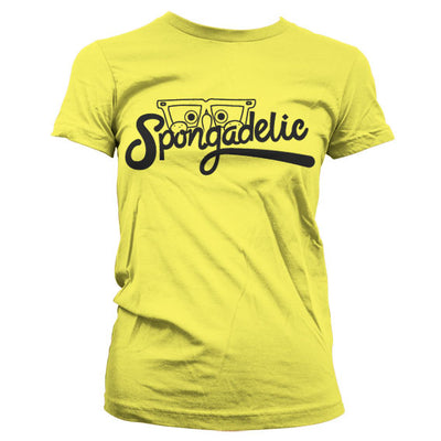 SpongeBob SquarePants - Spongadelic Women T-Shirt (Yellow)