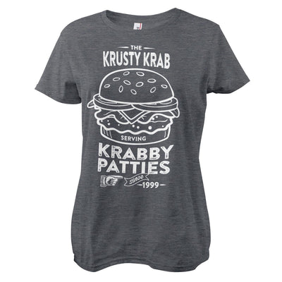 Bob l'éponge - Le Krab Krusty servant des galettes de Krabby T-Shirt femme