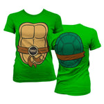 Teenage Mutant Ninja Turtles - TMNT Costume Women T-Shirt (Green)