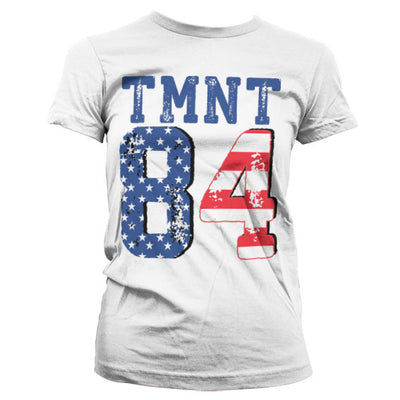 Teenage Mutant Ninja Turtles - TMNT - USA 1984 Women T-Shirt (White)