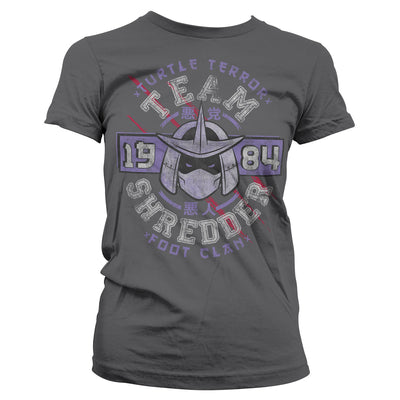 Teenage Mutant Ninja Turtles - Team Shredder Women T-Shirt (Dark Grey)