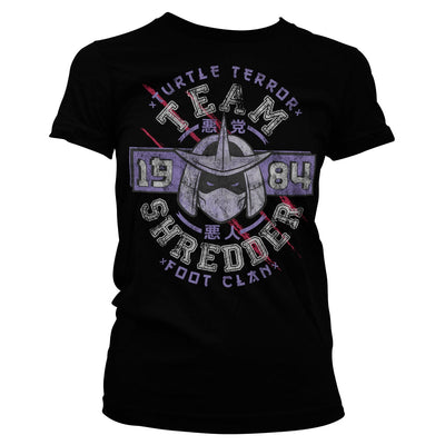 Teenage Mutant Ninja Turtles - Team Shredder Women T-Shirt (Black)
