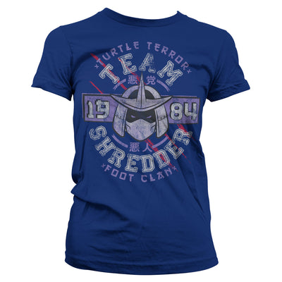 Teenage Mutant Ninja Turtles - Team Shredder Women T-Shirt (Navy)