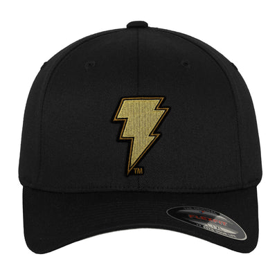 Black Adam - Lightning Patch Flexfit Baseball Cap (Black)