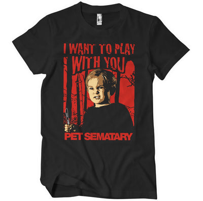 Pet Sematary - I Want To Play With You Mens T-Shirt