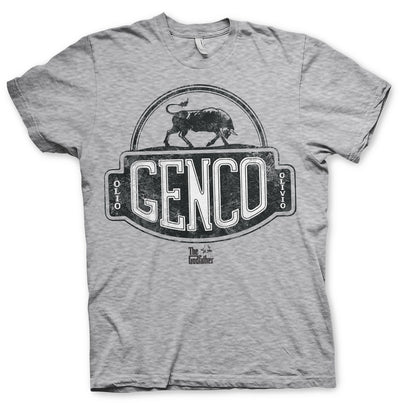 The Godfather - GENCO Olive Oil Mens T-Shirt (Heather Grey)