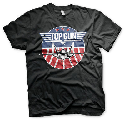 Top Gun - Tomcat Big & Tall Mens T-Shirt (Black)