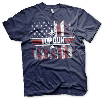 Top Gun - America Mens T-Shirt (Navy)