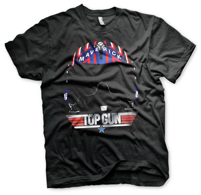Top Gun - Maverick Helmet Big & Tall Mens T-Shirt (Black)