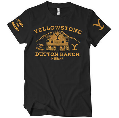 Yellowstone - Barn Big & Tall Mens T-Shirt (Black)