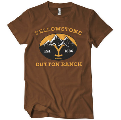 Yellowstone - Dutton Ranch Montana - Est. 1883 T-shirt homme