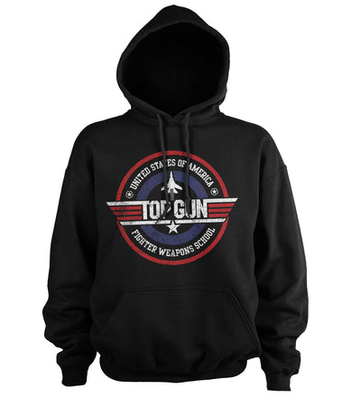 Top Gun - Fighter Weapons School Big & Tall Hoodie (Black)