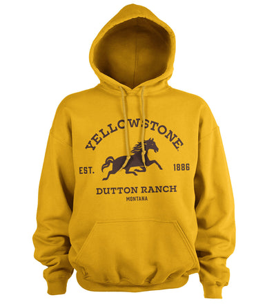 Yellowstone - Dutton Ranch - Montana Hoodie (Gold)