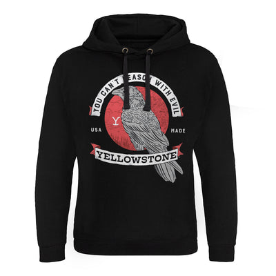 Yellowstone - You Can't Reason With Evil Epic Hoodie (Black)