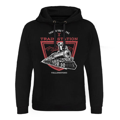 Yellowstone - Taking You To The Train Station Epic Hoodie (Black)