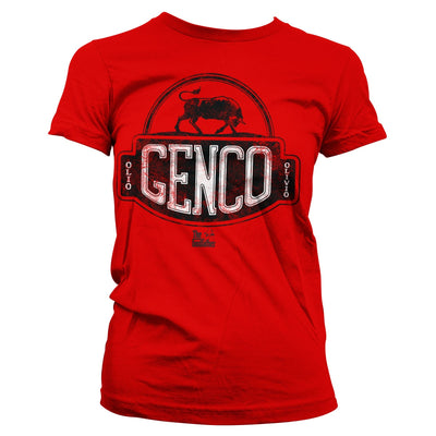 The Godfather - GENCO Olive Oil Women T-Shirt (Red)