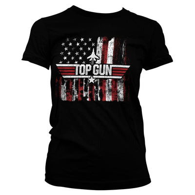 Top Gun - America Women T-Shirt (Black)