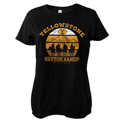 Yellowstone - Cowboys Women T-Shirt (Black)