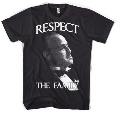 The Godfather - Respect The Family Mens T-Shirt (Black)