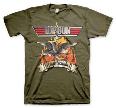 Top Gun - Flying Eagle Mens T-Shirt (Olive)
