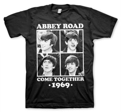 The Beatles - Abbey Road - Come Together Mens T-Shirt (Black)