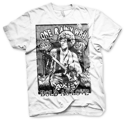 Jimi Hendrix - Bold As Love Mens T-Shirt (White)
