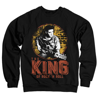 Elvis Presley - The King Of Rock 'n Roll Sweatshirt (Black)