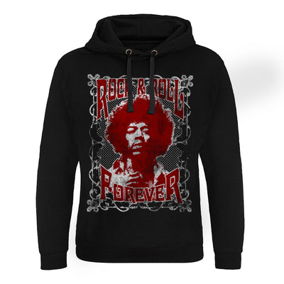 Jimi Hendrix - Rock 'n Roll Forever Epic Hoodie (Black)