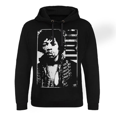 Jimi Hendrix - Distressed Epic Hoodie (Black)