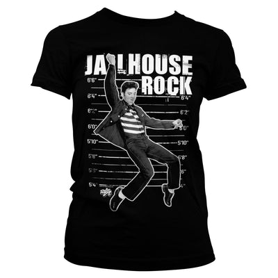 Elvis Presley - Jailhouse Rock Women T-Shirt (Black)
