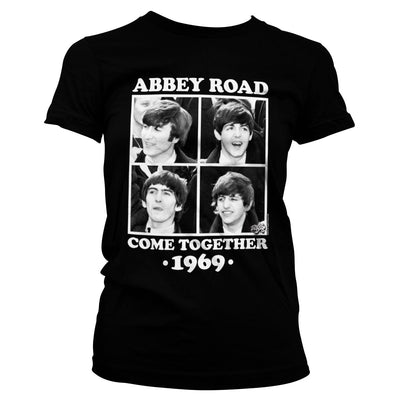 The Beatles - Abbey Road - Come Together Women T-Shirt (Black)