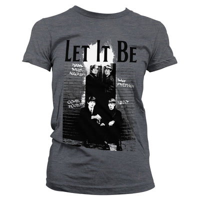 The Beatles - Let It Be Women T-Shirt (Dark-Heather)