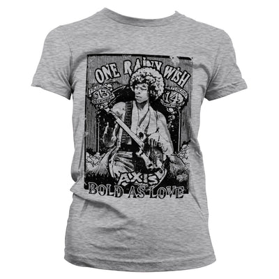 Jimi Hendrix - Bold As Love Women T-Shirt (Heather Grey)