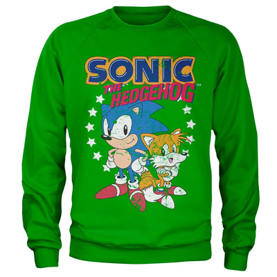 Sonic The Hedgehog - Sonic & Tails Sweatshirt (Green)