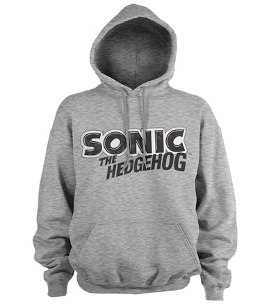 Sonic The Hedgehog - Classic Logo Hoodie (Heather Grey)