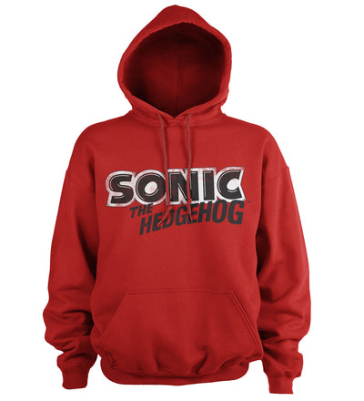 Sonic The Hedgehog - Classic Logo Hoodie (Red)