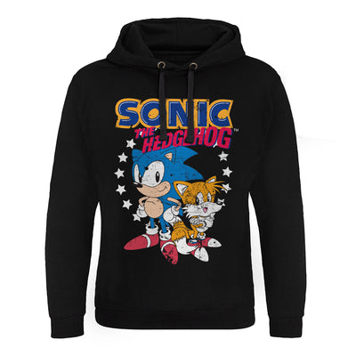 Sonic The Hedgehog - Sonic & Tails Epic Hoodie (Black)