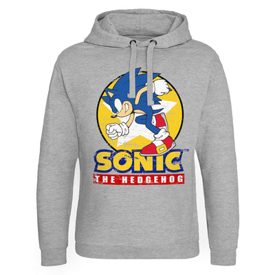 Sonic The Hedgehog - Fast Sonic - Sonic Th Epic Hoodie (Heather Grey)