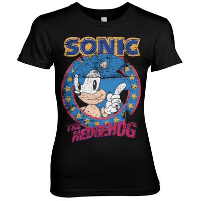 Sonic The Hedgehog - Women T-Shirt (Black)