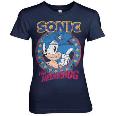 Sonic The Hedgehog - Women T-Shirt (Navy)