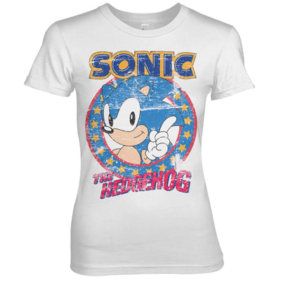 Sonic The Hedgehog - Women T-Shirt (White)