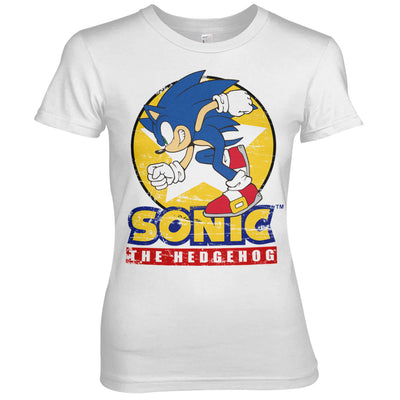 Sonic The Hedgehog - Fast Sonic - Sonic Th Women T-Shirt (White)