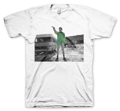 Breaking Bad - Walter White Duotone Big & Tall Mens T-Shirt (White)