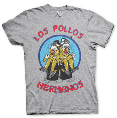 Breaking Bad - Walter & Jesse Hermanos Mens T-Shirt (Heather Grey)