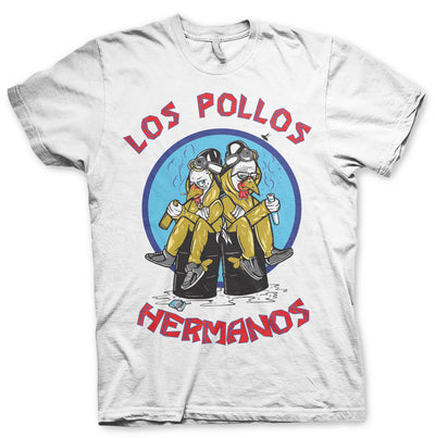 Breaking Bad - Walter & Jesse Hermanos Mens T-Shirt (White)