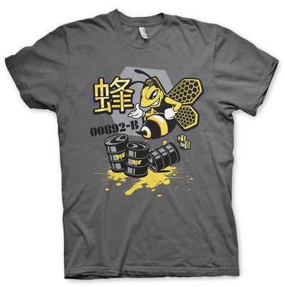 Breaking Bad - Meth Bee 00892-B Mens T-Shirt (Dark Grey)