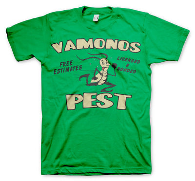 Breaking Bad - Vamanos Pest Mens T-Shirt (Green)