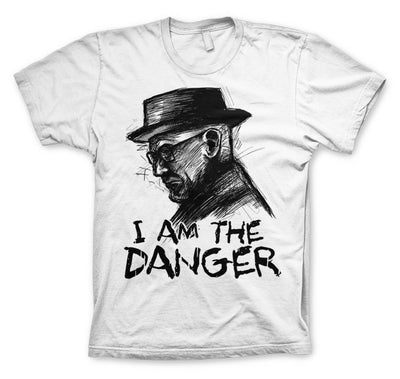 Breaking Bad - I Am The Danger Mens T-Shirt (White)