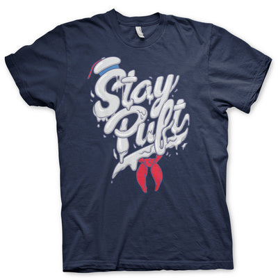 Ghostbusters - Stay Puft Mens T-Shirt (Navy)